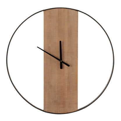 Ladd Round Numberless Wall Clock
