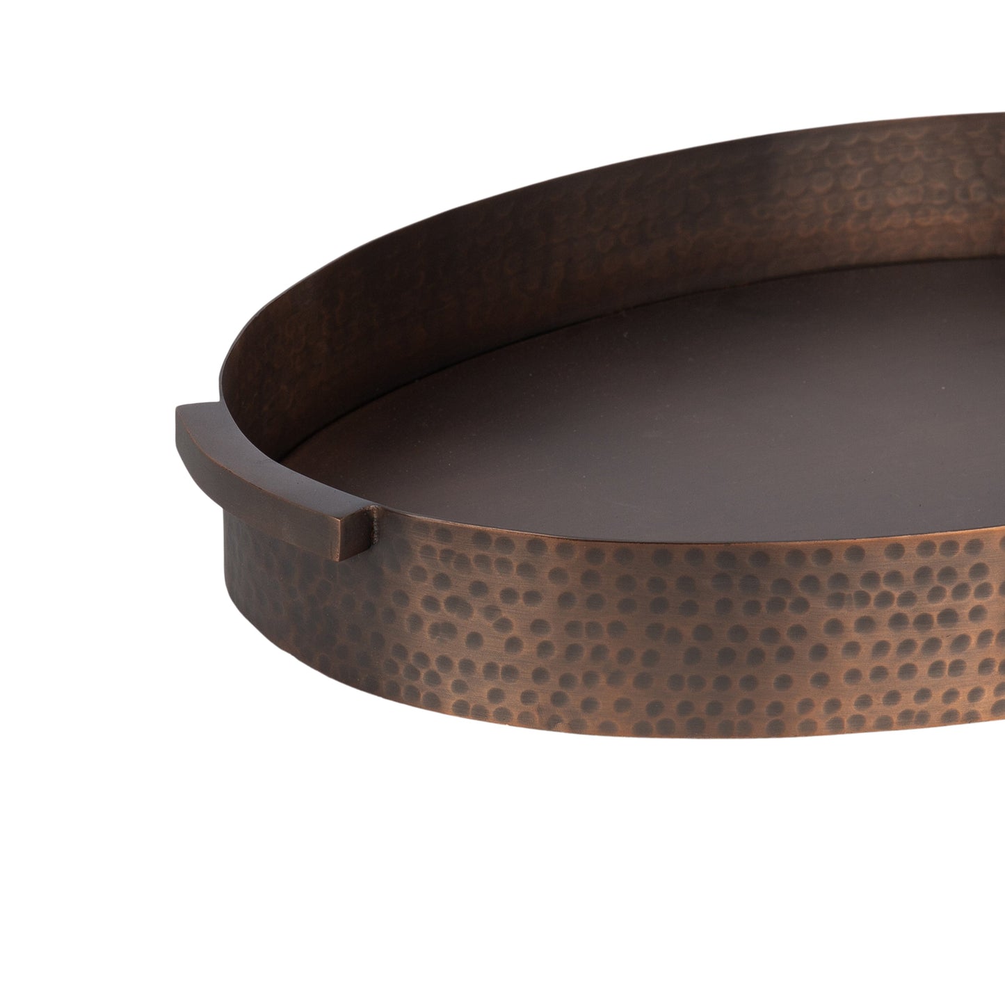 Samana Oval Metal Tray