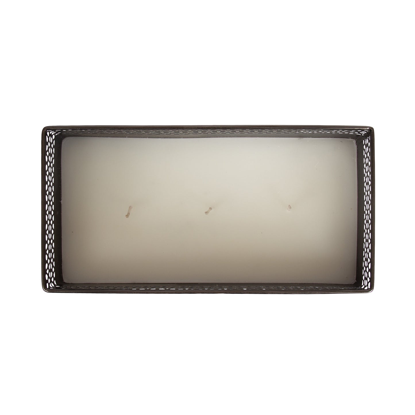 Pearce Rectangle Metal Wax Candle