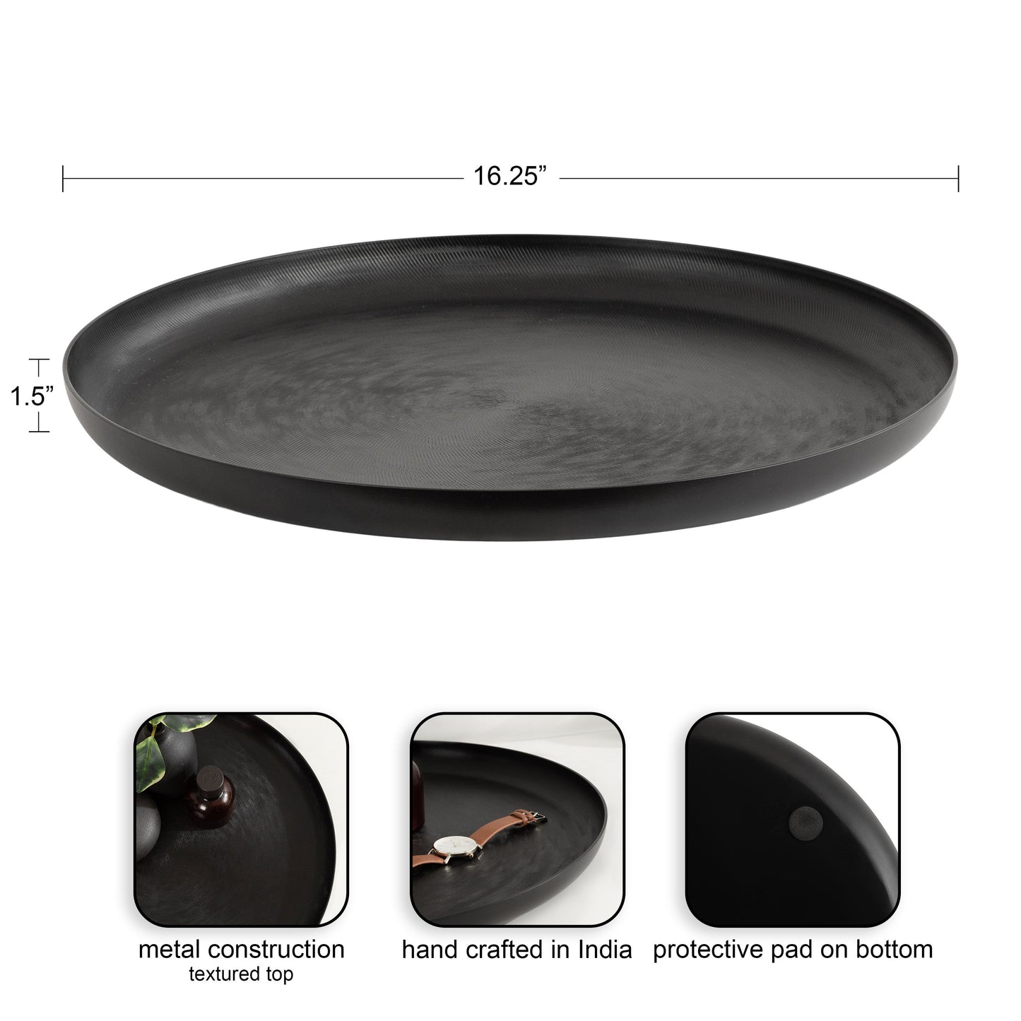 Stovring Round Metal Tray